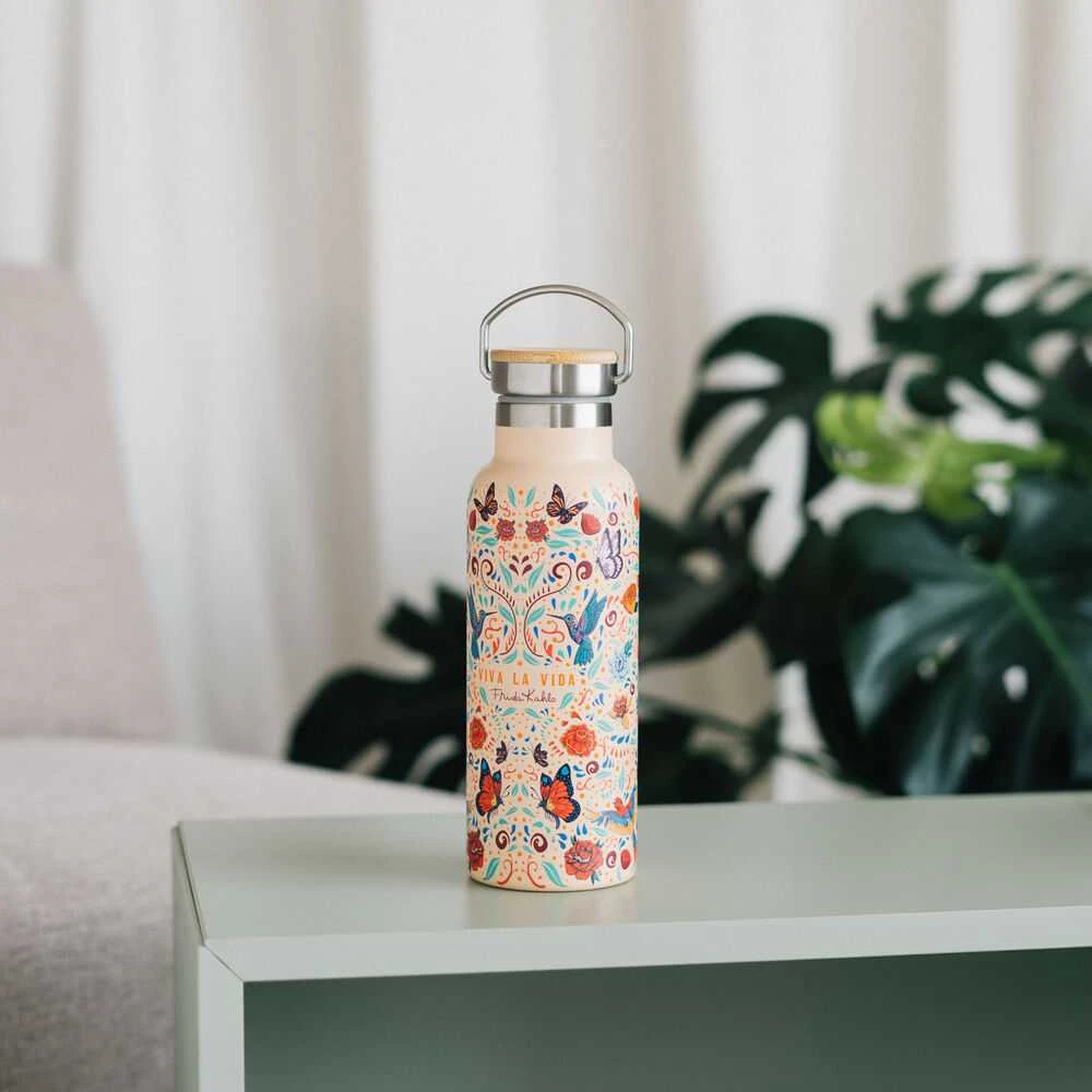 ERIK Frida Kahlo Long Live Life Nerūdijantis plienas bottle 500ml