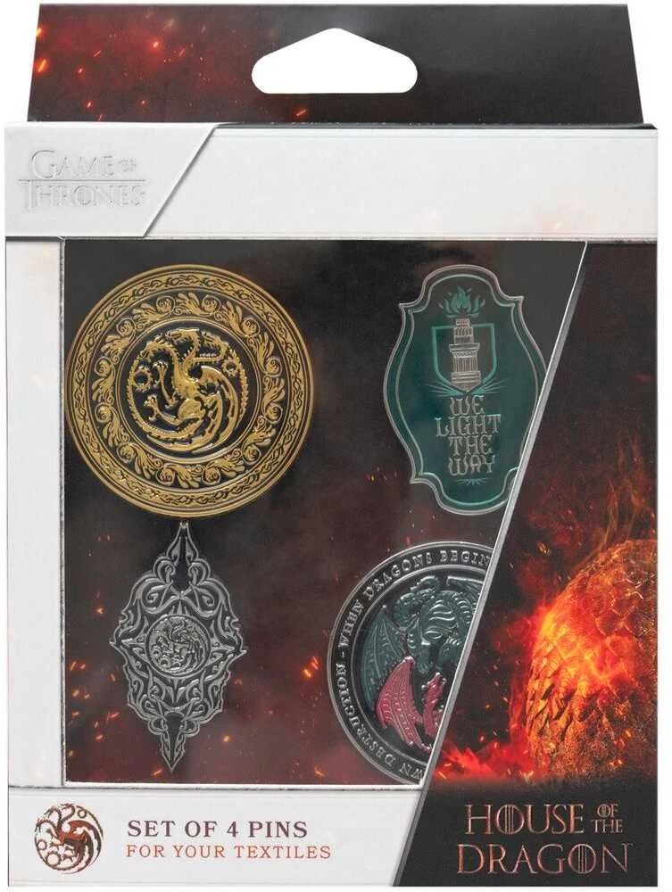 ERIK Game of Thrones House of the Dragon 4 pin set