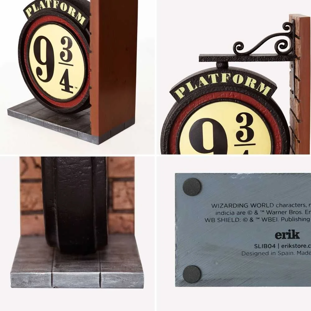 ERIK Harry Potter Platform 9 3/4 bookends