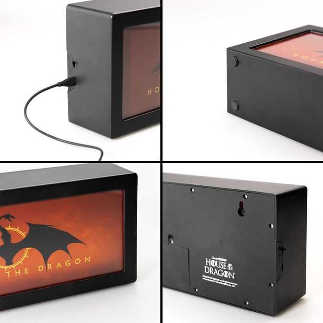 ERIK House of the Dragon Flaming Effect lamp