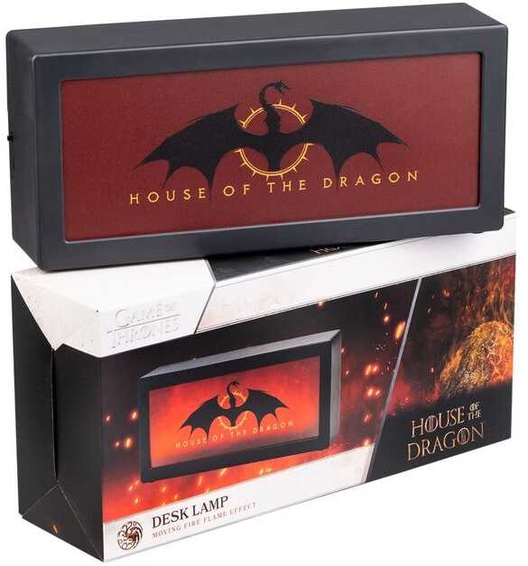 ERIK House of the Dragon Flaming Effect lamp