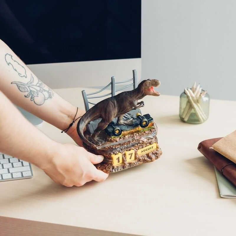 ERIK Jurassic Park 3D perpetual calendar