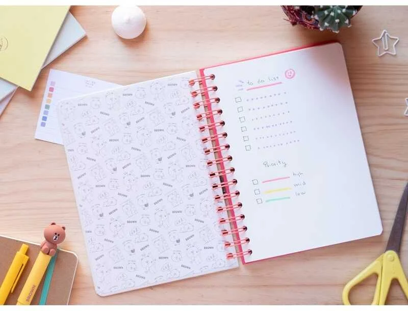 Line Friends Notes/Bloknotas A5