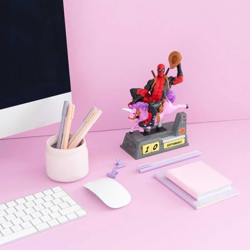 ERIK Marvel Deadpool 3D perpetual calendar
