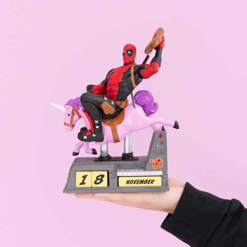 ERIK Marvel Deadpool 3D perpetual calendar