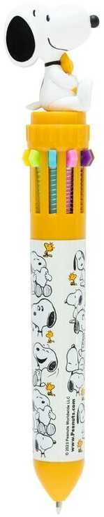 Snoopy - 10-color automatic ballpoint pen with a 3D figure from the Lazy Days collection
