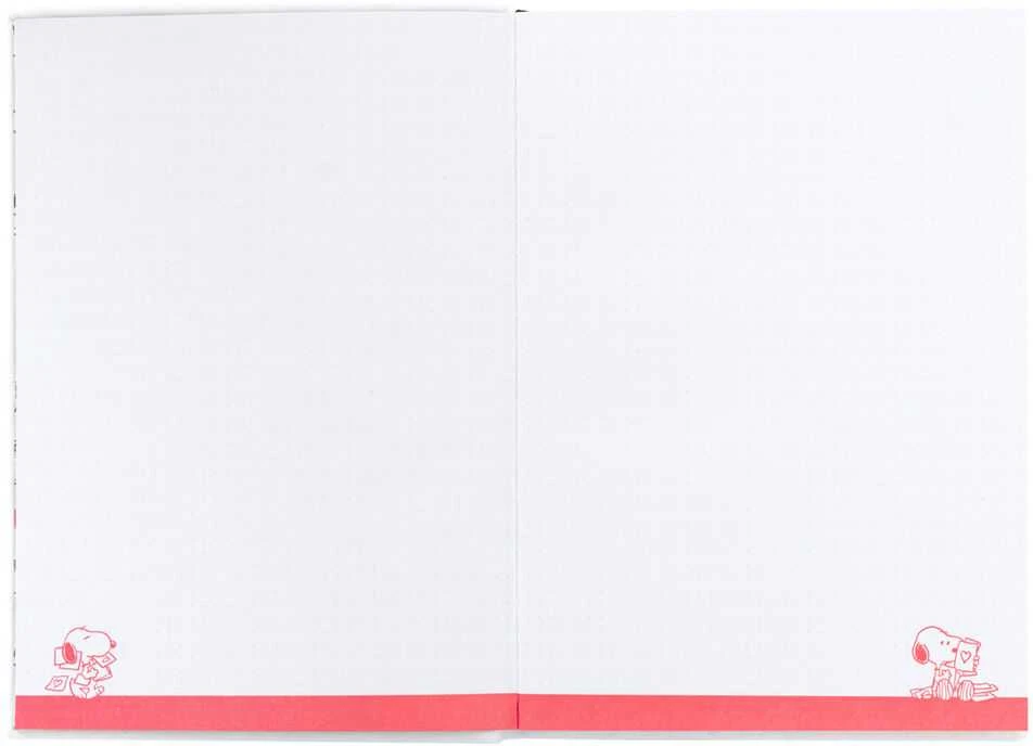 Snoopy - Plush notebook / notebook A5 from the Love Season collection
