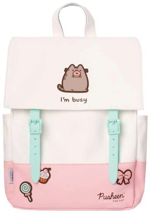Pusheen - Rožių kolekcijos kuprinė (30 x 38 x 11 cm)