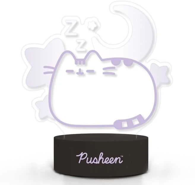 Pusheen - LED naktinė lempa iš „Dreams“ kolekcijos (19,5 x 17 cm)