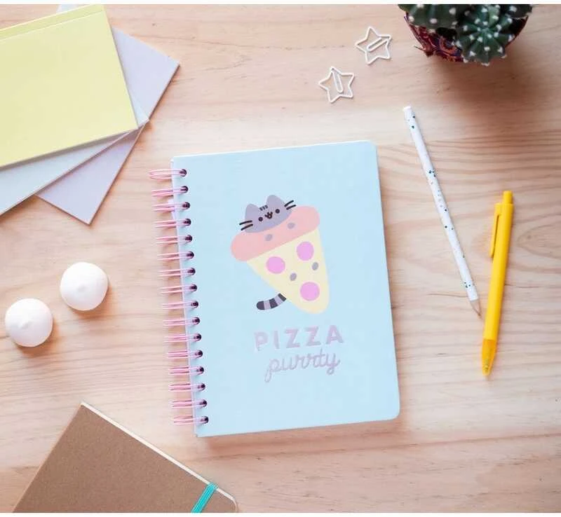 Pusheen - Bloknotas A5 su kolekcji Foodie