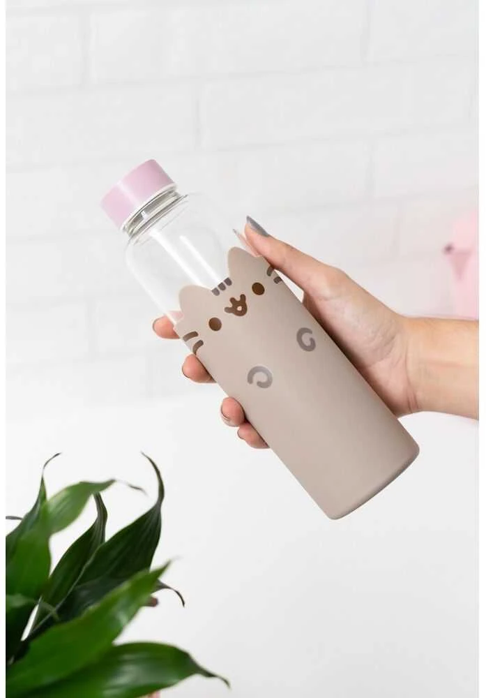 Pusheen stiklinė gertuvė