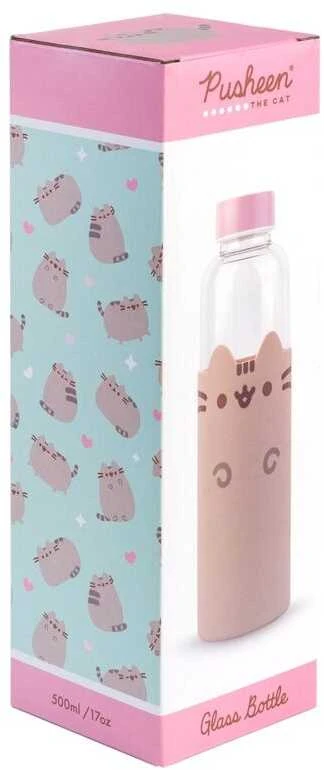 Pusheen stiklinė gertuvė