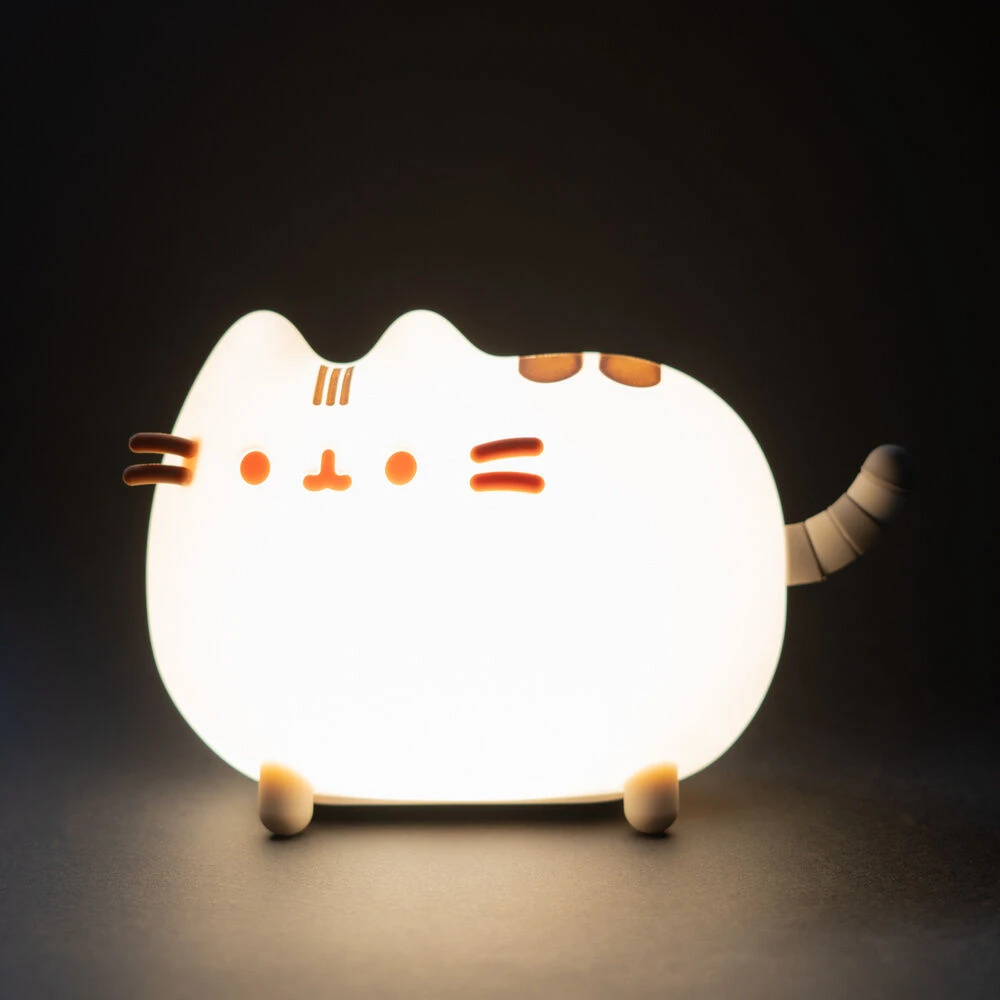 ERIK Pusheen silikoninis LED naktinis šviestuvas vaikams