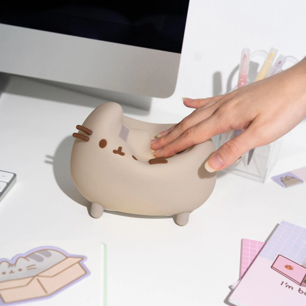 ERIK Pusheen silikoninis LED naktinis šviestuvas vaikams