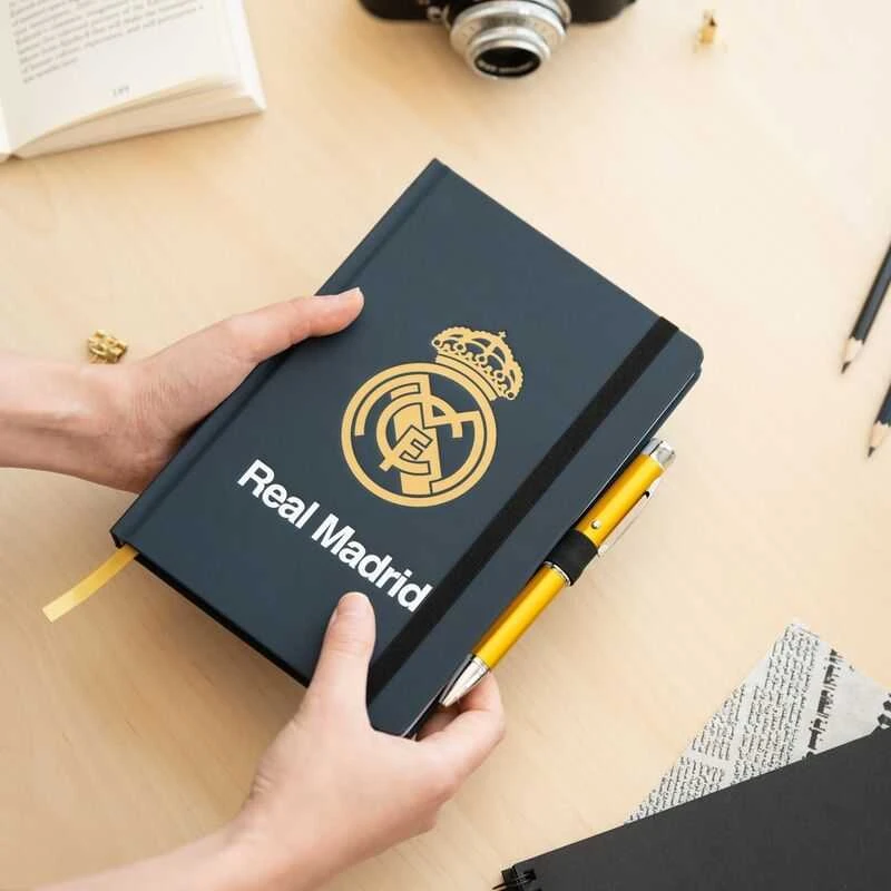 ERIK Real Madrid A5 premium notebook + projector pen
