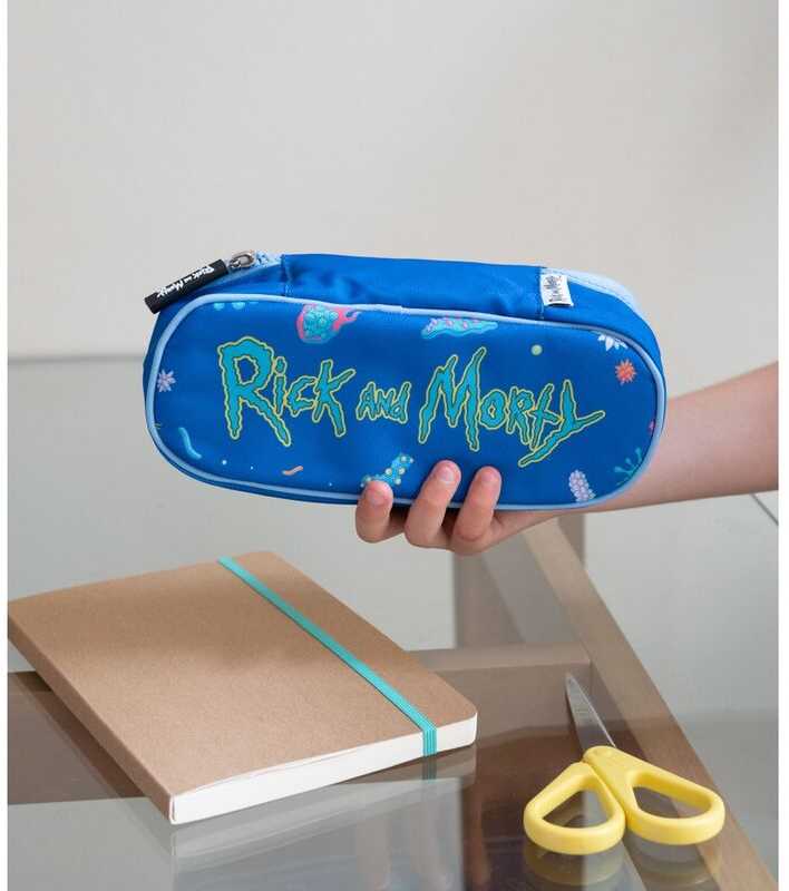 Grupoerik Dėklas "rick and Morty" mokyklai, berniukams - puiki dovana