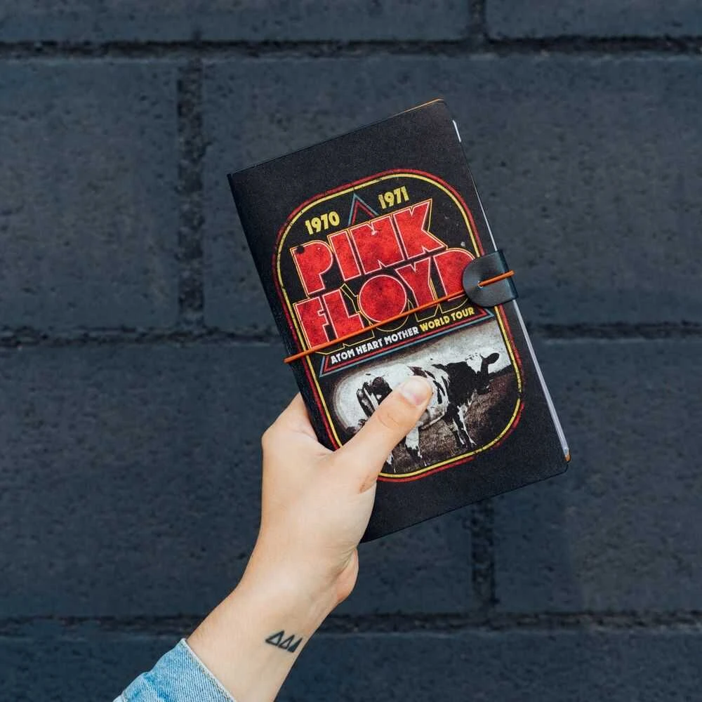 ERIK Rožinė Floyd travel notebook
