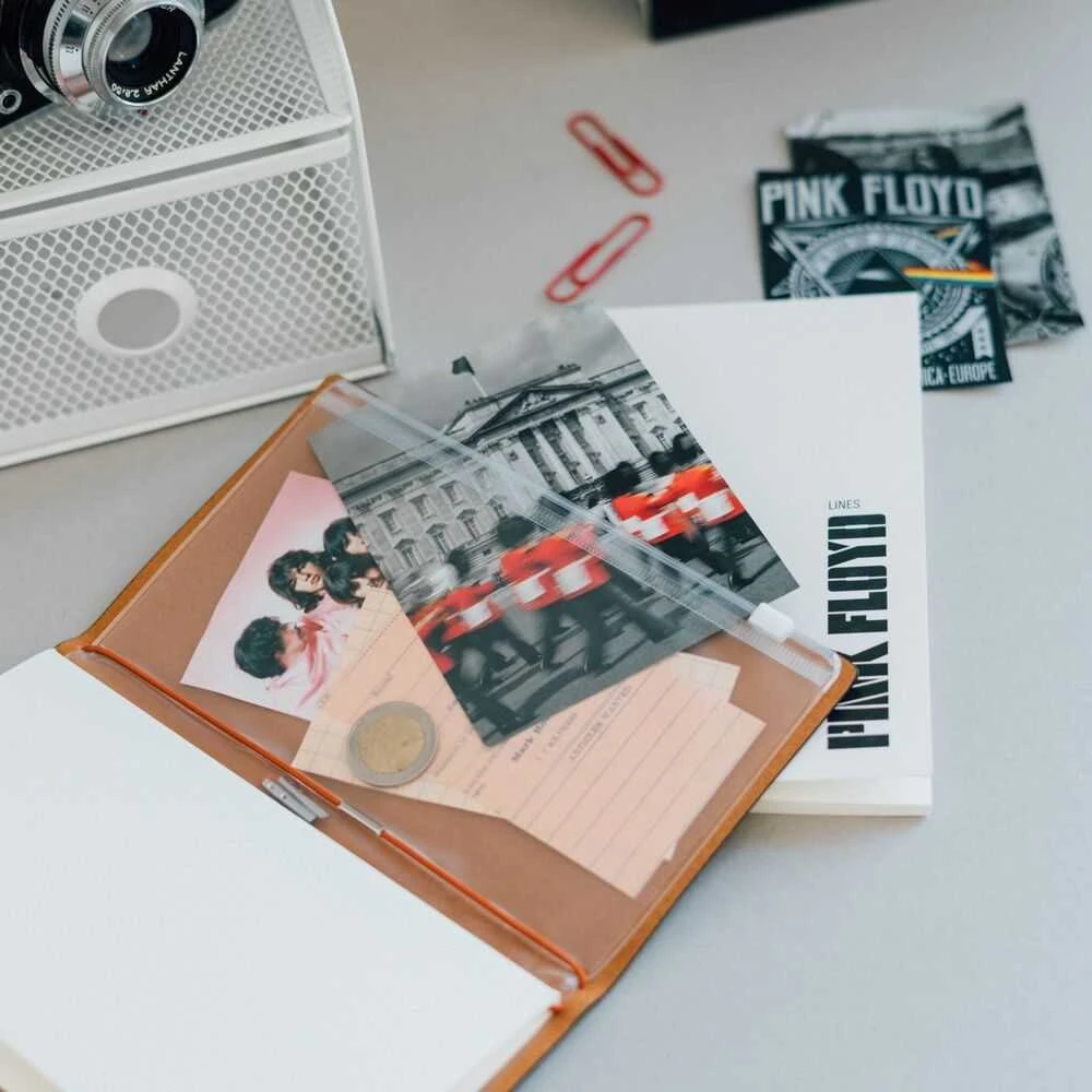ERIK Rožinė Floyd travel notebook