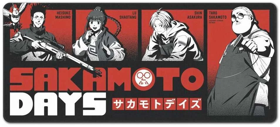 ERIK Sakamoto Days gaming desk mat