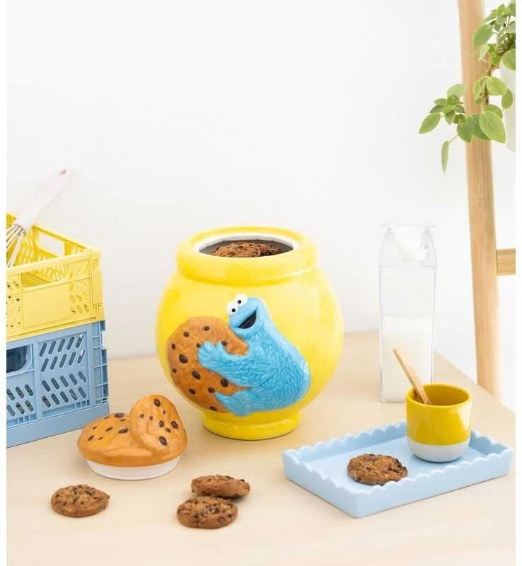 ERIK Sesame Street Cookie Monster Biscuit box