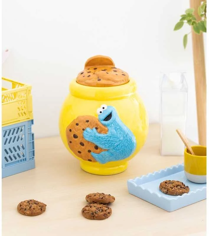 ERIK Sesame Street Cookie Monster Biscuit box