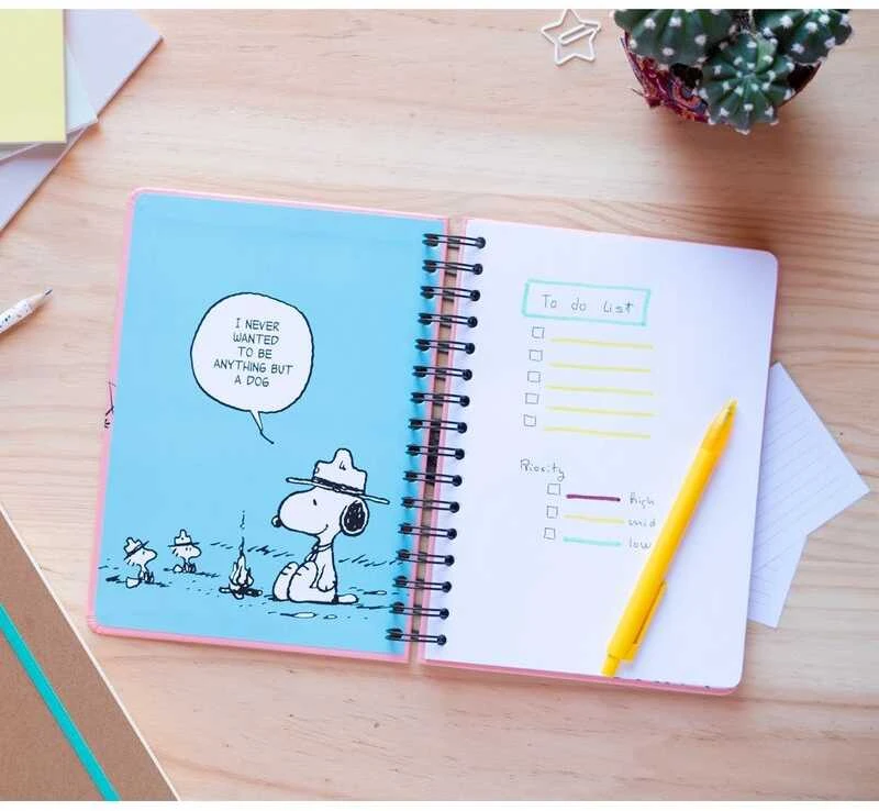 ERIK Snoopy A5 notebook