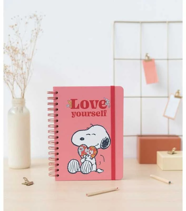 ERIK Snoopy Love Yourself A5 notebook