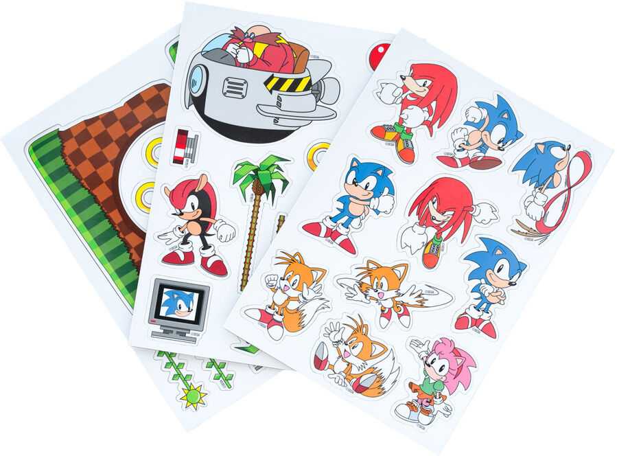 ERIK Sonic the Hedgehog set of die-cut magnets