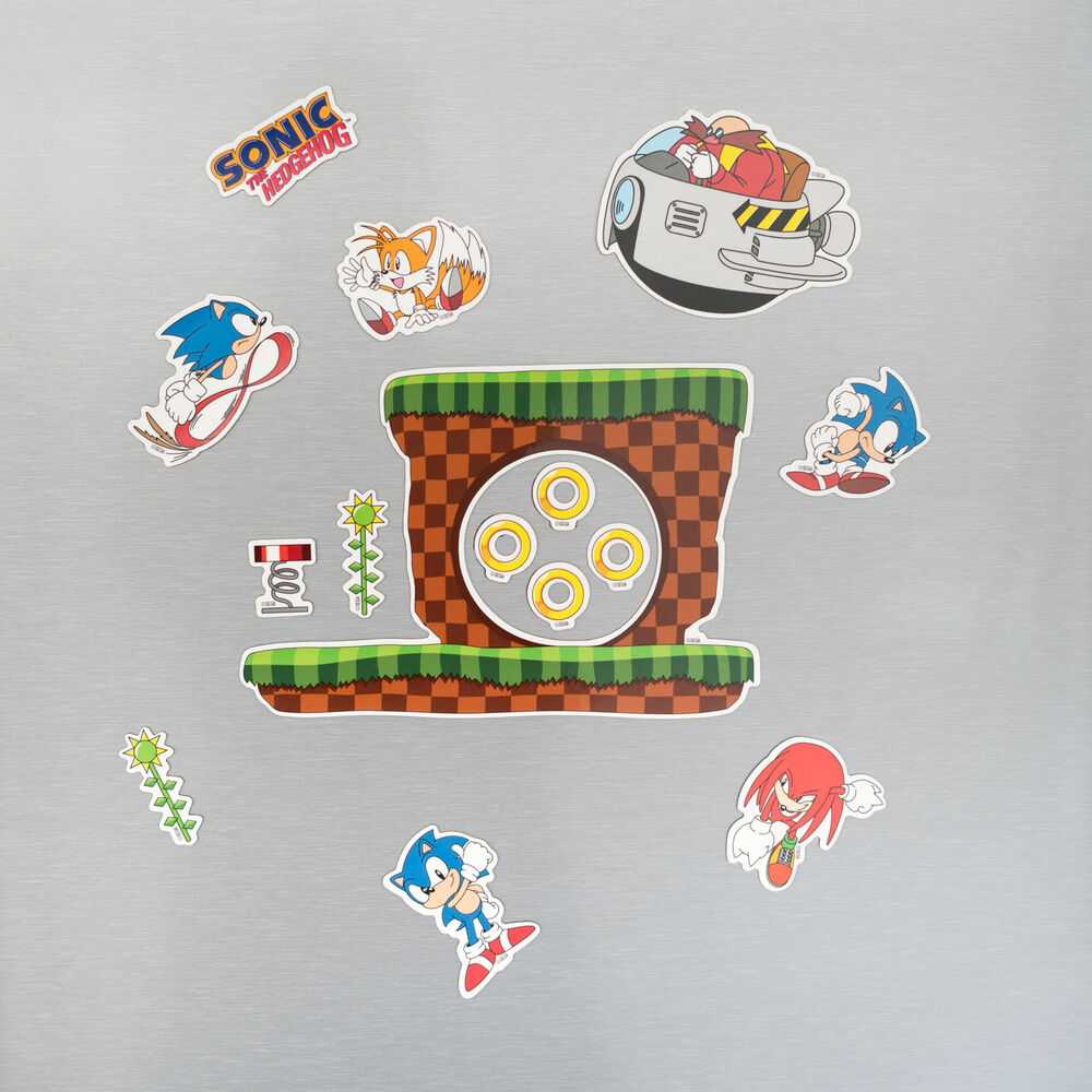 ERIK Sonic the Hedgehog set of die-cut magnets