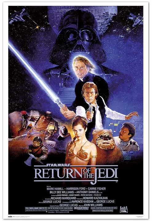 Plakatas ERIK Star Wars Return of the Jedi poster