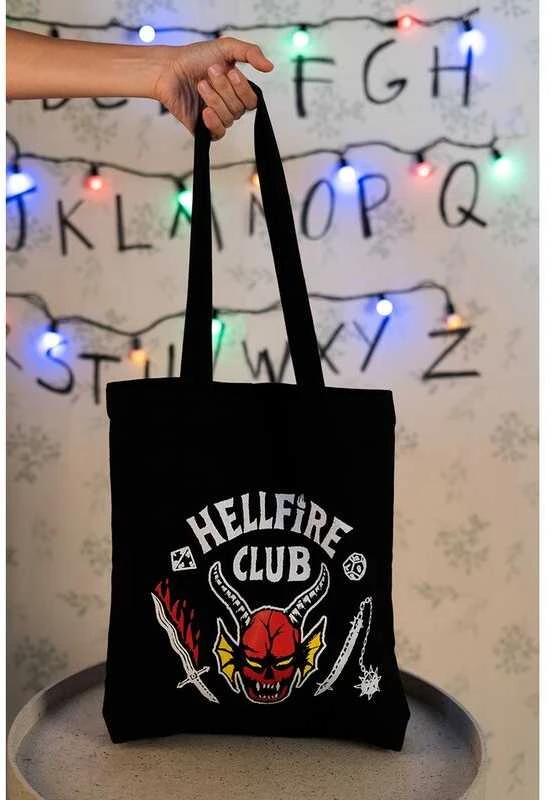 ERIK Stranger Things Hellfire Club shopping bag
