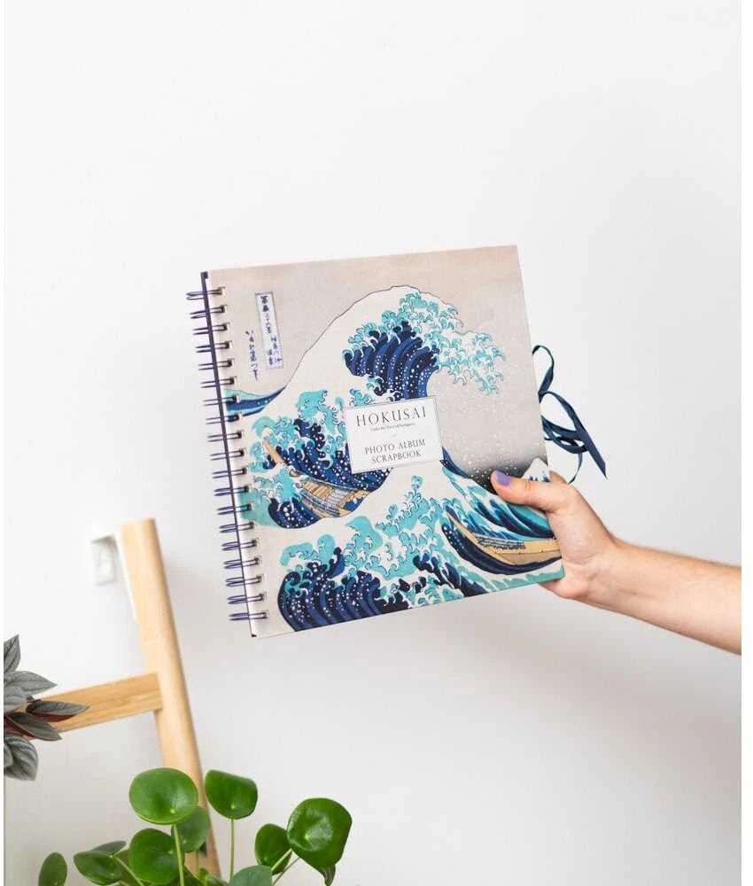 ERIK The Great Wave of Kanagawa Hokusai Scrapbook Photo album