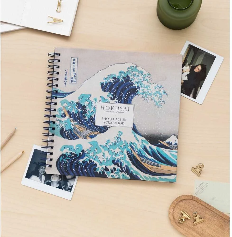 ERIK The Great Wave of Kanagawa Hokusai Scrapbook Photo album