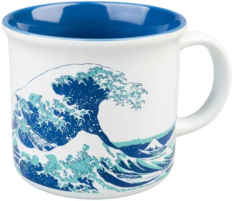 ERIK The Great Wave of Kanagawa Hokusai mug 350ml
