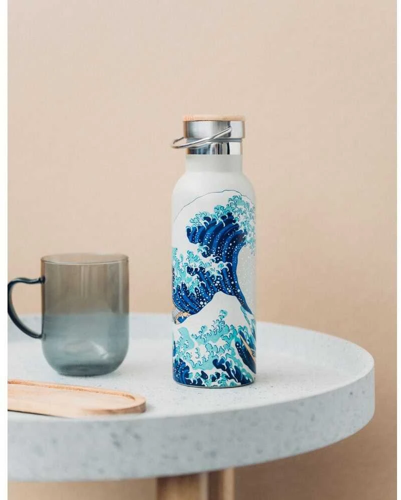 Gertuvė ERIK The Great Wave of Kanagawa Hokusai Nerūdijantis plienas bottle 500ml
