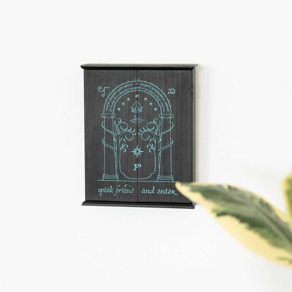 Prowansalska Manufaktura The Lord Of The Rings - Wieszak / szafka na klucze Doors Of Durin świecąca w ciemności