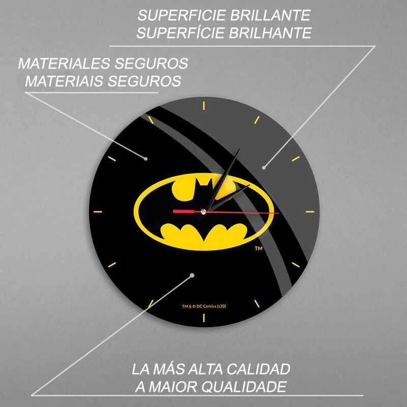 Sieninis laikrodis ERT Group Batman 004 DC Juoda