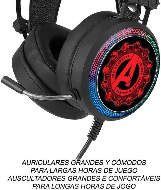 Ert Group Ausinės su mikrofonu Avengers Spalvotas