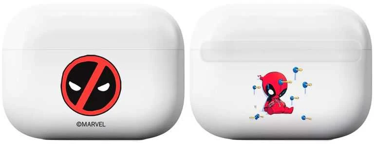 Apsauginis dėklas ERT Group AirPods Pro Deadpool 002 Marvel Balta