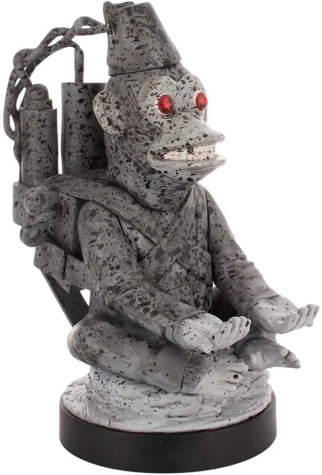 Exquisite Gaming Call of Duty Toasted Monkey Bomb figure clamping bracket Cable guy 21cm