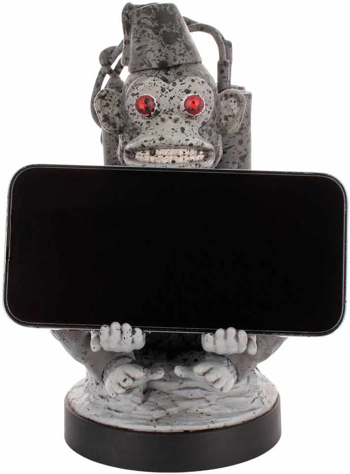 Exquisite Gaming Call of Duty Toasted Monkey Bomb figure clamping bracket Cable guy 21cm