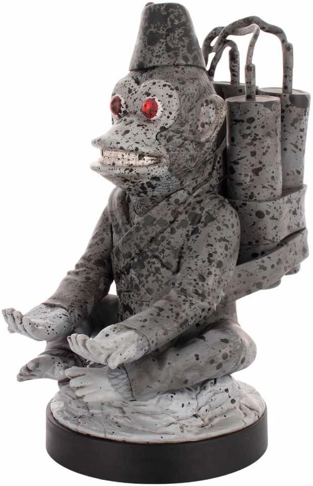 Exquisite Gaming Call of Duty Toasted Monkey Bomb figure clamping bracket Cable guy 21cm