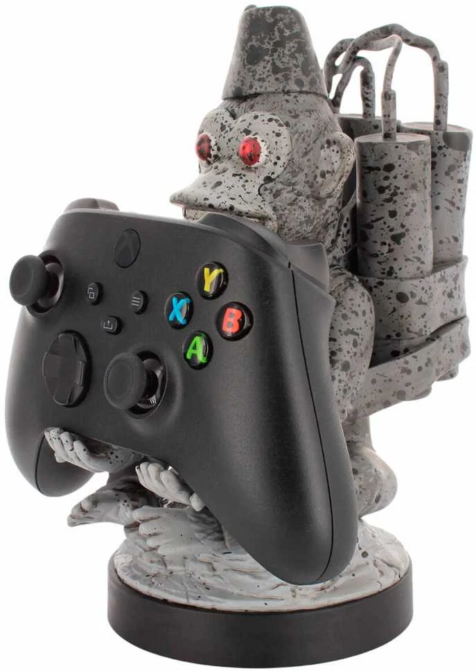 Exquisite Gaming Call of Duty Toasted Monkey Bomb figure clamping bracket Cable guy 21cm