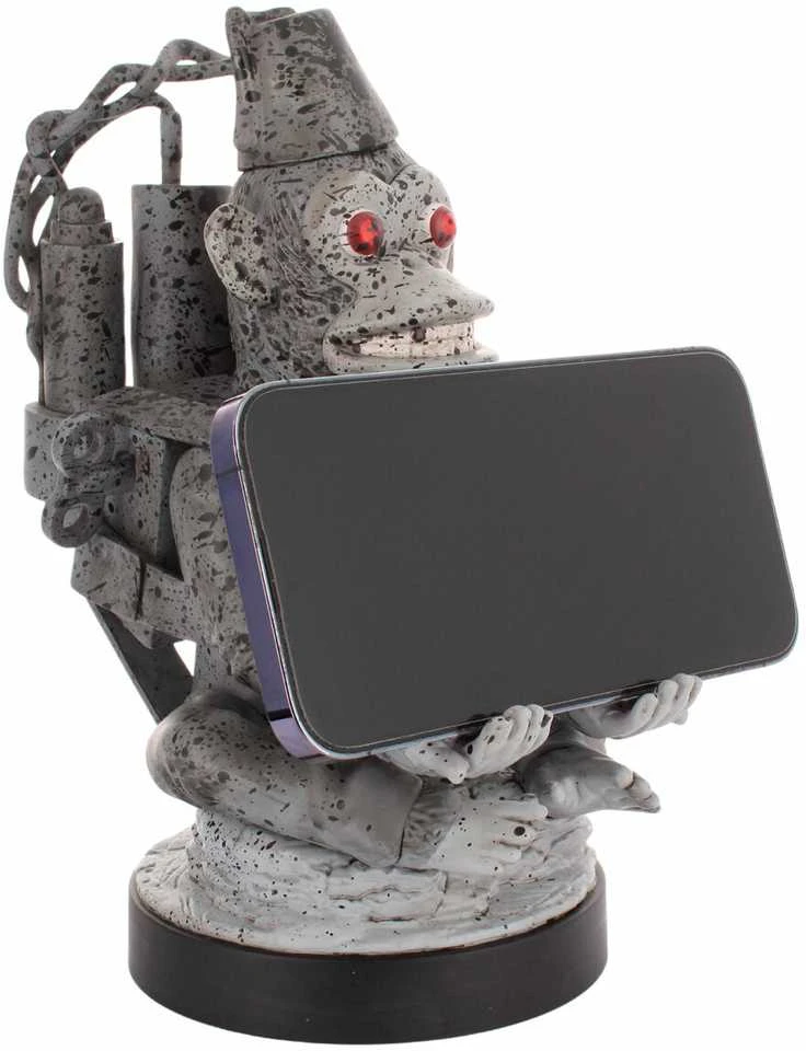 Exquisite Gaming Call of Duty Toasted Monkey Bomb figure clamping bracket Cable guy 21cm