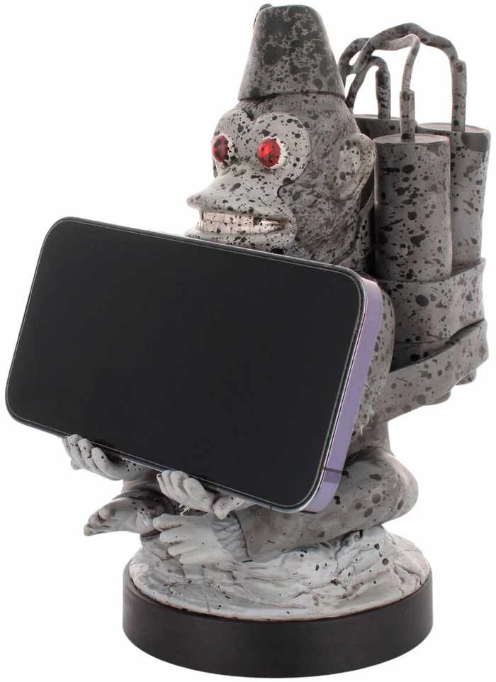 Exquisite Gaming Call of Duty Toasted Monkey Bomb figure clamping bracket Cable guy 21cm