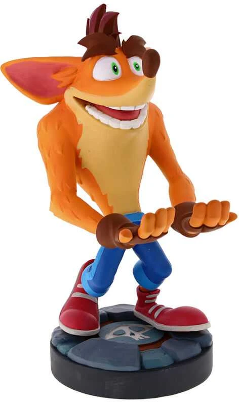 Cable Guys Išskirtinė žaidimų Crash Bandicoot (Qantum) kabelinė stovas