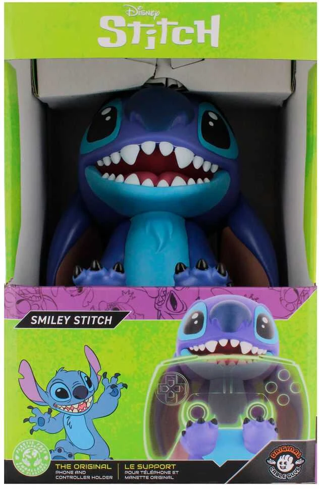 Išskirtiniai žaidimų žaislai „Disney Stitch Smiley Cable Guy“