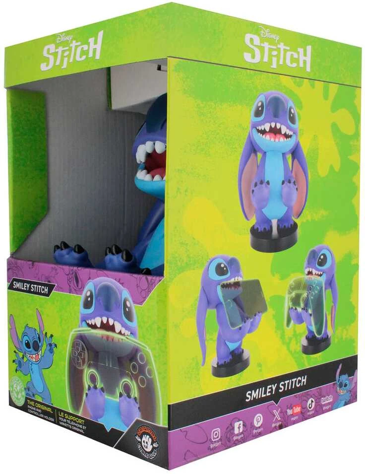 Išskirtiniai žaidimų žaislai „Disney Stitch Smiley Cable Guy“