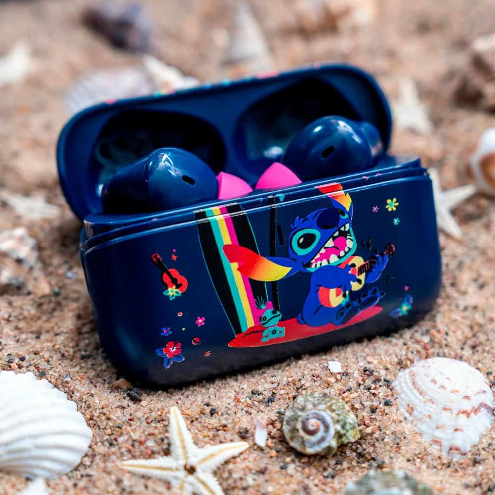 Exquisite Gaming Išskirtinės žaidimų belaidės „Disney Stitch“ ausinės