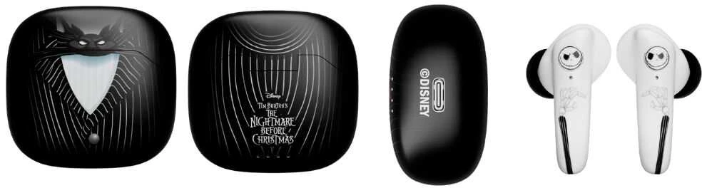 Exquisite Gaming Disney The Nightmare Before Christmas Jack Wireless Headphones & mini cable guy
